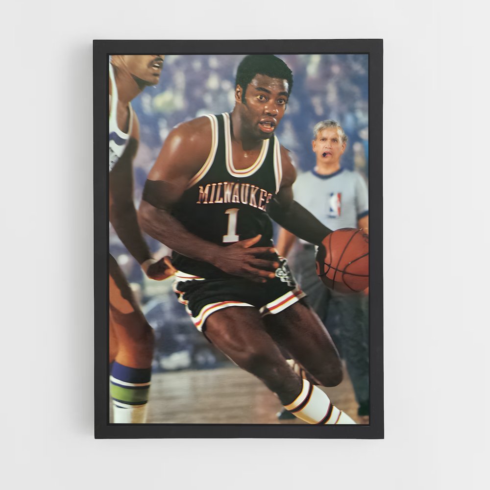 Poster Oscar de robertson – affiche Basketball (vue 2)